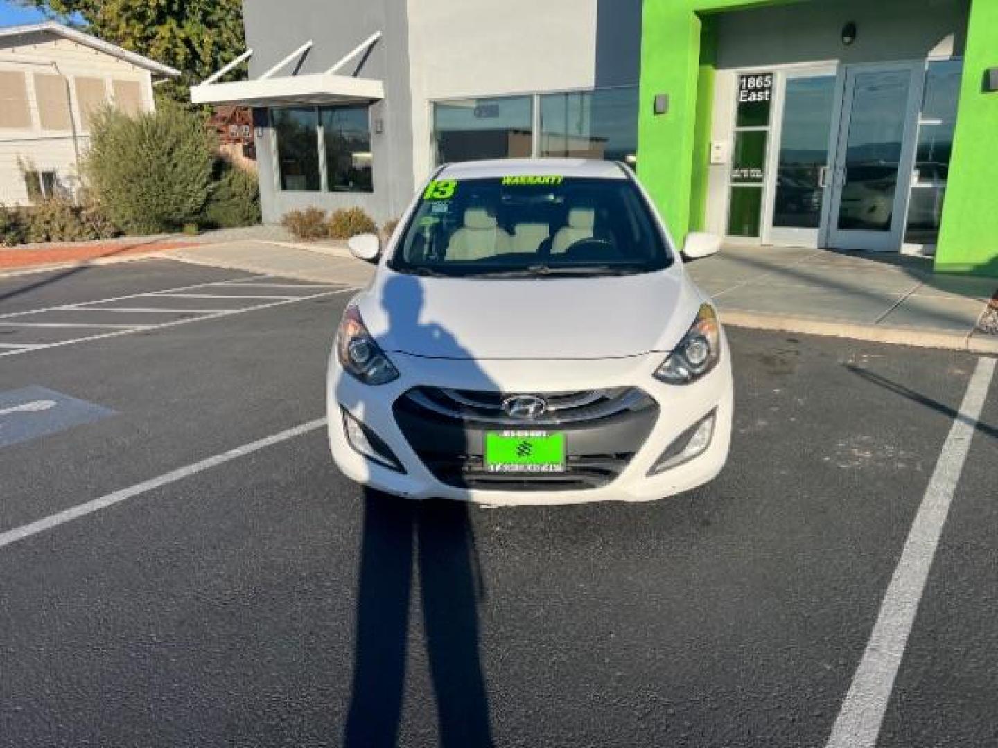 2013 Monaco White /Beige Cloth Interior Hyundai Elantra GT A/T (KMHD35LE6DU) with an 1.8L L4 16V DOHC engine, 6-Speed Automatic transmission, located at 1865 East Red Hills Pkwy, St. George, 84770, (435) 628-0023, 37.120850, -113.543640 - Photo#1