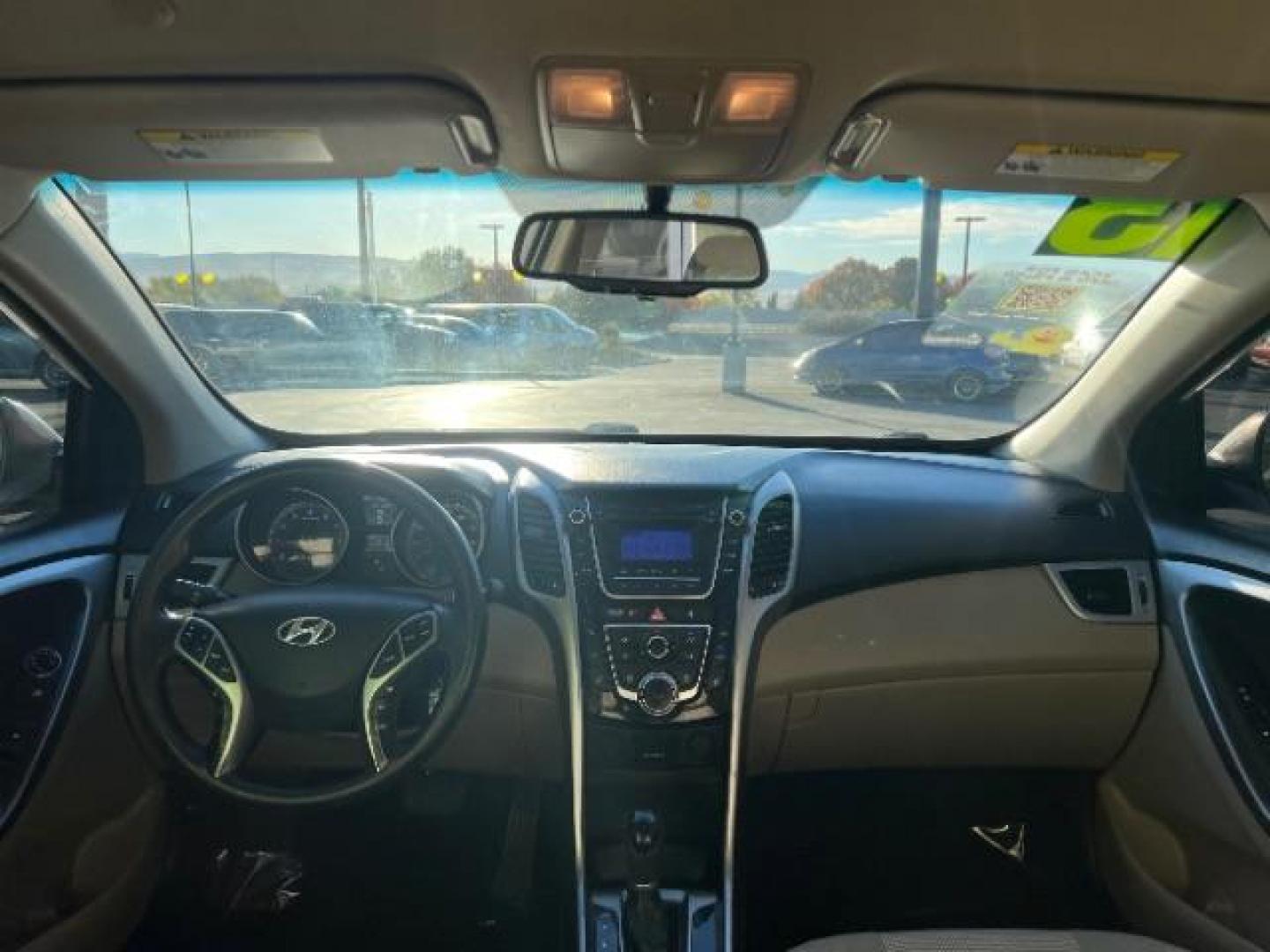 2013 Monaco White /Beige Cloth Interior Hyundai Elantra GT A/T (KMHD35LE6DU) with an 1.8L L4 16V DOHC engine, 6-Speed Automatic transmission, located at 1865 East Red Hills Pkwy, St. George, 84770, (435) 628-0023, 37.120850, -113.543640 - Photo#22
