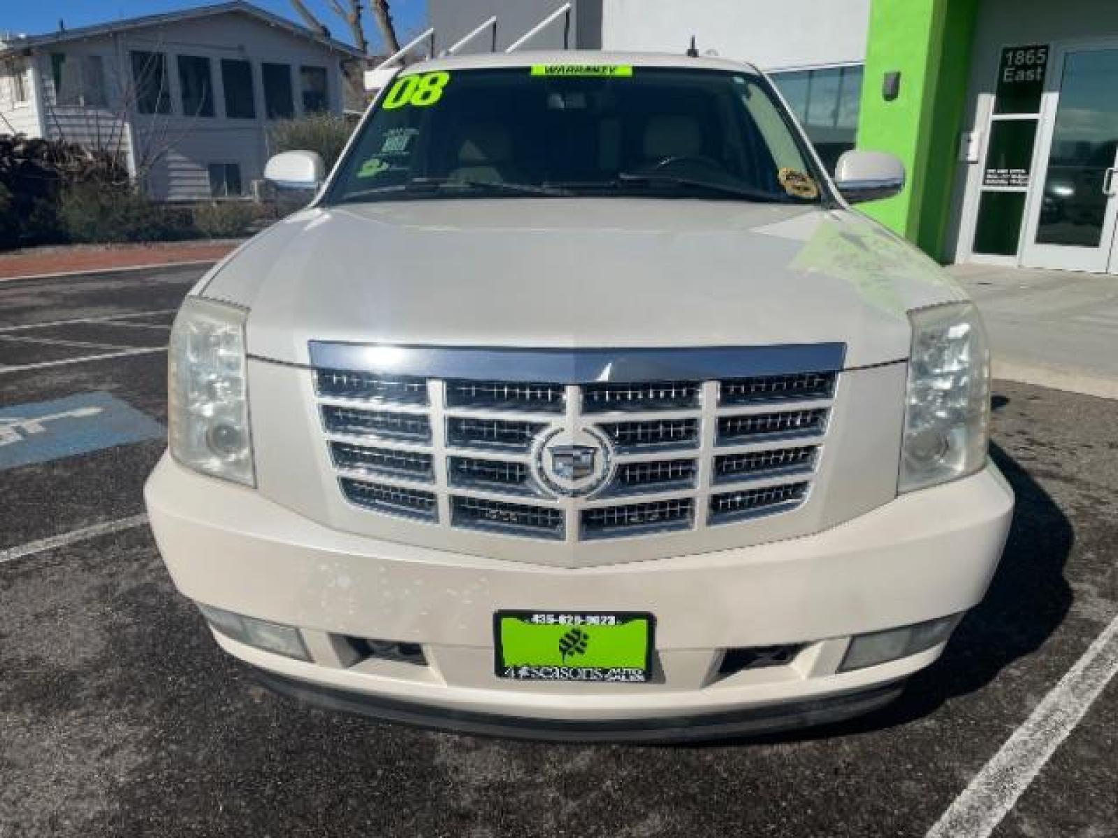 2008 White Diamond /Cocoa/Very Light Cashmere Leather Interior Cadillac Escalade ESV (1GYFK66838R) with an 6.2L V8 OHV 16V engine, 6-Speed Automatic transmission, located at 1865 East Red Hills Pkwy, St. George, 84770, (435) 628-0023, 37.120850, -113.543640 - We specialize in helping ALL people get the best financing available. No matter your credit score, good, bad or none we can get you an amazing rate. Had a bankruptcy, divorce, or repossessions? We give you the green light to get your credit back on the road. Low down and affordable payments that fit - Photo #2