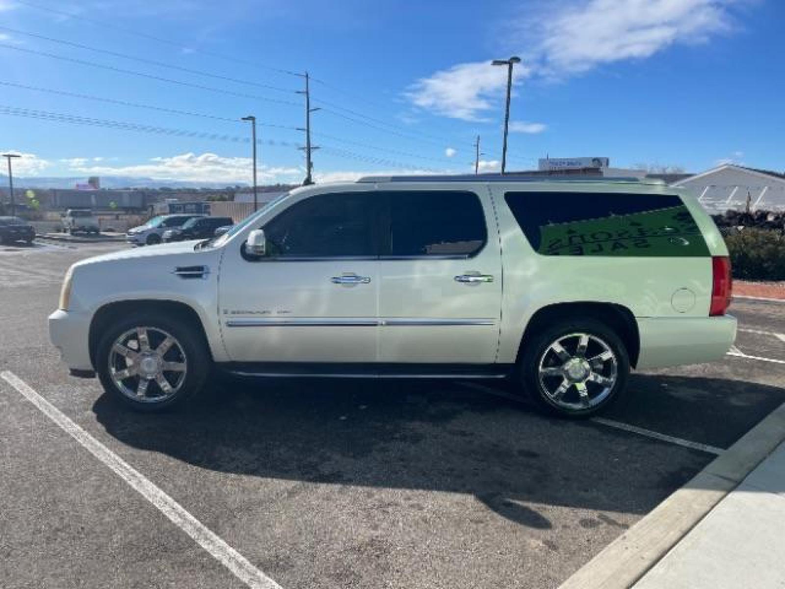 2008 White Diamond /Cocoa/Very Light Cashmere Leather Interior Cadillac Escalade ESV (1GYFK66838R) with an 6.2L V8 OHV 16V engine, 6-Speed Automatic transmission, located at 1865 East Red Hills Pkwy, St. George, 84770, (435) 628-0023, 37.120850, -113.543640 - We specialize in helping ALL people get the best financing available. No matter your credit score, good, bad or none we can get you an amazing rate. Had a bankruptcy, divorce, or repossessions? We give you the green light to get your credit back on the road. Low down and affordable payments that fit - Photo #5