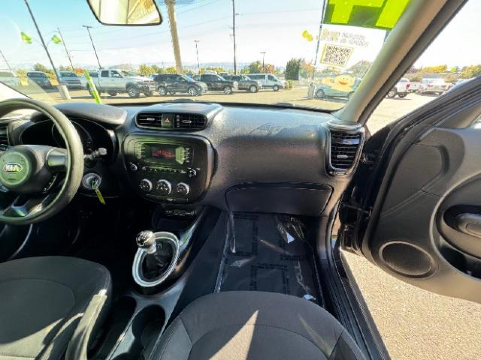 2014 Shadow Black /Black Kia Soul Base (KNDJN2A21E7) with an 1.6L L4 DOHC 16V engine, 6-Speed Manual transmission, located at 1865 East Red Hills Pkwy, St. George, 84770, (435) 628-0023, 37.120850, -113.543640 - We specialize in helping ALL people get the best financing available. No matter your credit score, good, bad or none we can get you an amazing rate. Had a bankruptcy, divorce, or repossessions? We give you the green light to get your credit back on the road. Low down and affordable payments that fit - Photo #30