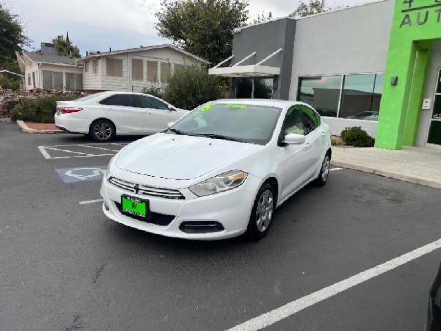 2015 Bright White Clearcoat /Black Dodge Dart SE (1C3CDFAA3FD) with an 2.0L L4 DOHC 16V TURBO engine, 6-Speed Automatic transmission, located at 1865 East Red Hills Pkwy, St. George, 84770, (435) 628-0023, 37.120850, -113.543640 - We specialize in helping ALL people get the best financing available. No matter your credit score, good, bad or none we can get you an amazing rate. Had a bankruptcy, divorce, or repossessions? We give you the green light to get your credit back on the road. Low down and affordable payments that fit - Photo#2