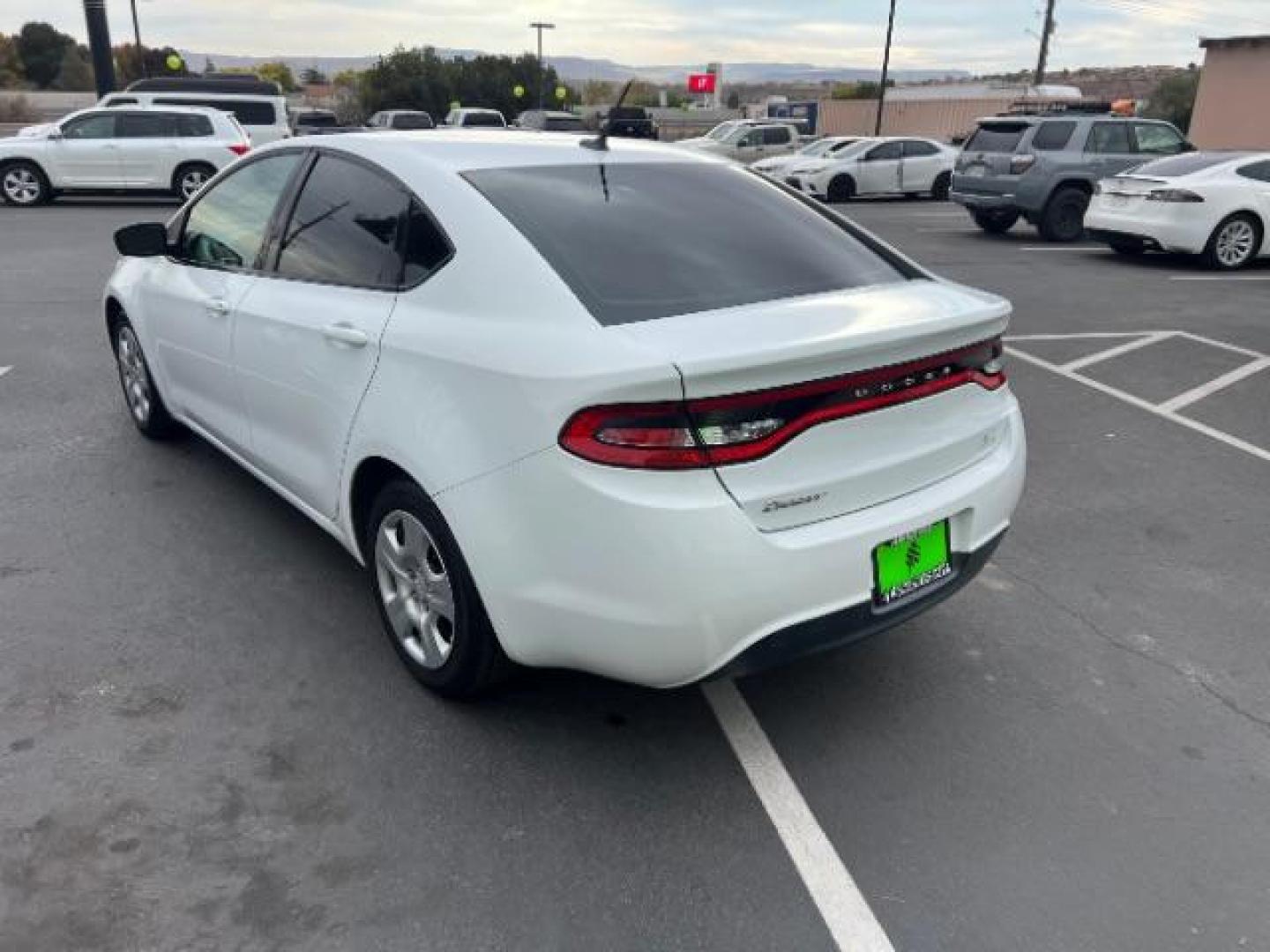 2015 Bright White Clearcoat /Black Dodge Dart SE (1C3CDFAA3FD) with an 2.0L L4 DOHC 16V TURBO engine, 6-Speed Automatic transmission, located at 1865 East Red Hills Pkwy, St. George, 84770, (435) 628-0023, 37.120850, -113.543640 - We specialize in helping ALL people get the best financing available. No matter your credit score, good, bad or none we can get you an amazing rate. Had a bankruptcy, divorce, or repossessions? We give you the green light to get your credit back on the road. Low down and affordable payments that fit - Photo#4