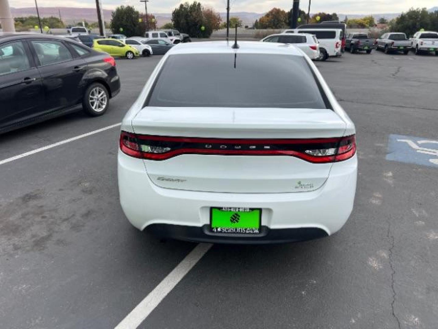 2015 Bright White Clearcoat /Black Dodge Dart SE (1C3CDFAA3FD) with an 2.0L L4 DOHC 16V TURBO engine, 6-Speed Automatic transmission, located at 1865 East Red Hills Pkwy, St. George, 84770, (435) 628-0023, 37.120850, -113.543640 - We specialize in helping ALL people get the best financing available. No matter your credit score, good, bad or none we can get you an amazing rate. Had a bankruptcy, divorce, or repossessions? We give you the green light to get your credit back on the road. Low down and affordable payments that fit - Photo#5
