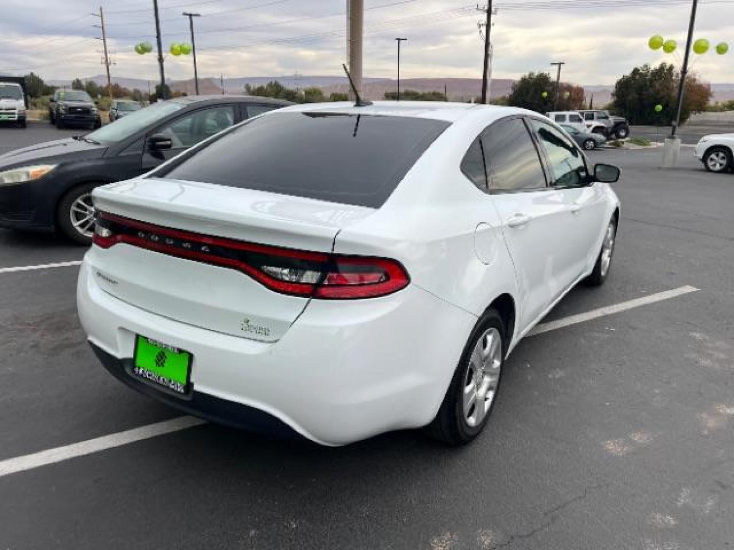 2015 Bright White Clearcoat /Black Dodge Dart SE (1C3CDFAA3FD) with an 2.0L L4 DOHC 16V TURBO engine, 6-Speed Automatic transmission, located at 1865 East Red Hills Pkwy, St. George, 84770, (435) 628-0023, 37.120850, -113.543640 - We specialize in helping ALL people get the best financing available. No matter your credit score, good, bad or none we can get you an amazing rate. Had a bankruptcy, divorce, or repossessions? We give you the green light to get your credit back on the road. Low down and affordable payments that fit - Photo#6