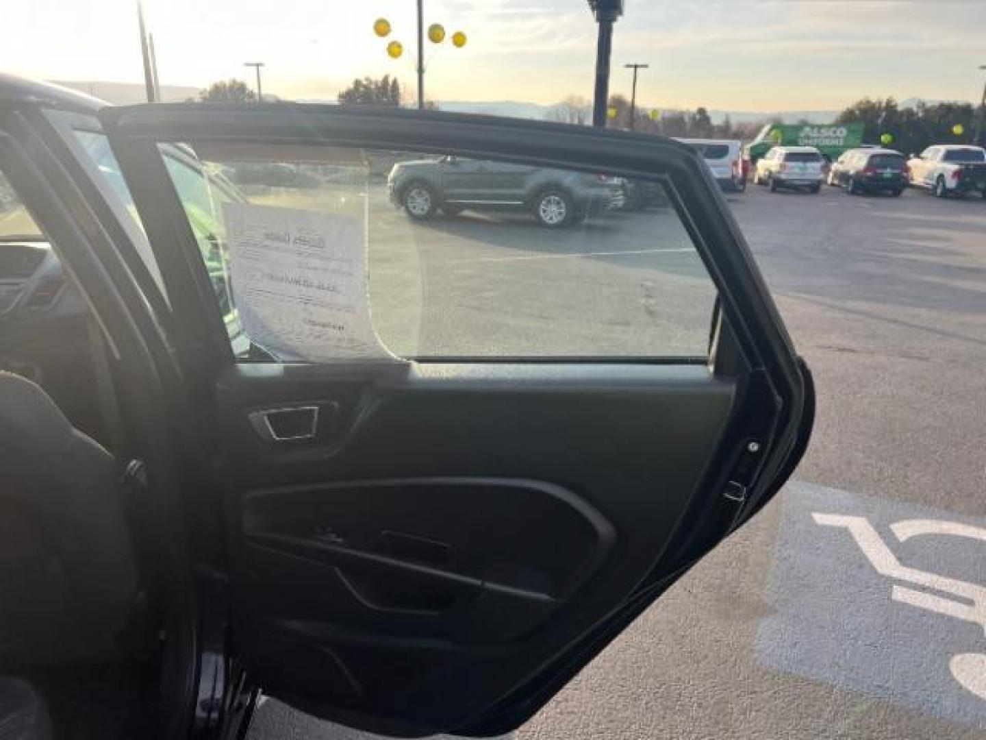 2014 Tuxedo Black Metalli /Charcoal Black Ford Fiesta SE Hatchback (3FADP4EJ0EM) with an 1.6L L4 DOHC 16V engine, 6-Speed Automatic transmission, located at 1865 East Red Hills Pkwy, St. George, 84770, (435) 628-0023, 37.120850, -113.543640 - We specialize in helping ALL people get the best financing available. No matter your credit score, good, bad or none we can get you an amazing rate. Had a bankruptcy, divorce, or repossessions? We give you the green light to get your credit back on the road. Low down and affordable payments that fit - Photo#26