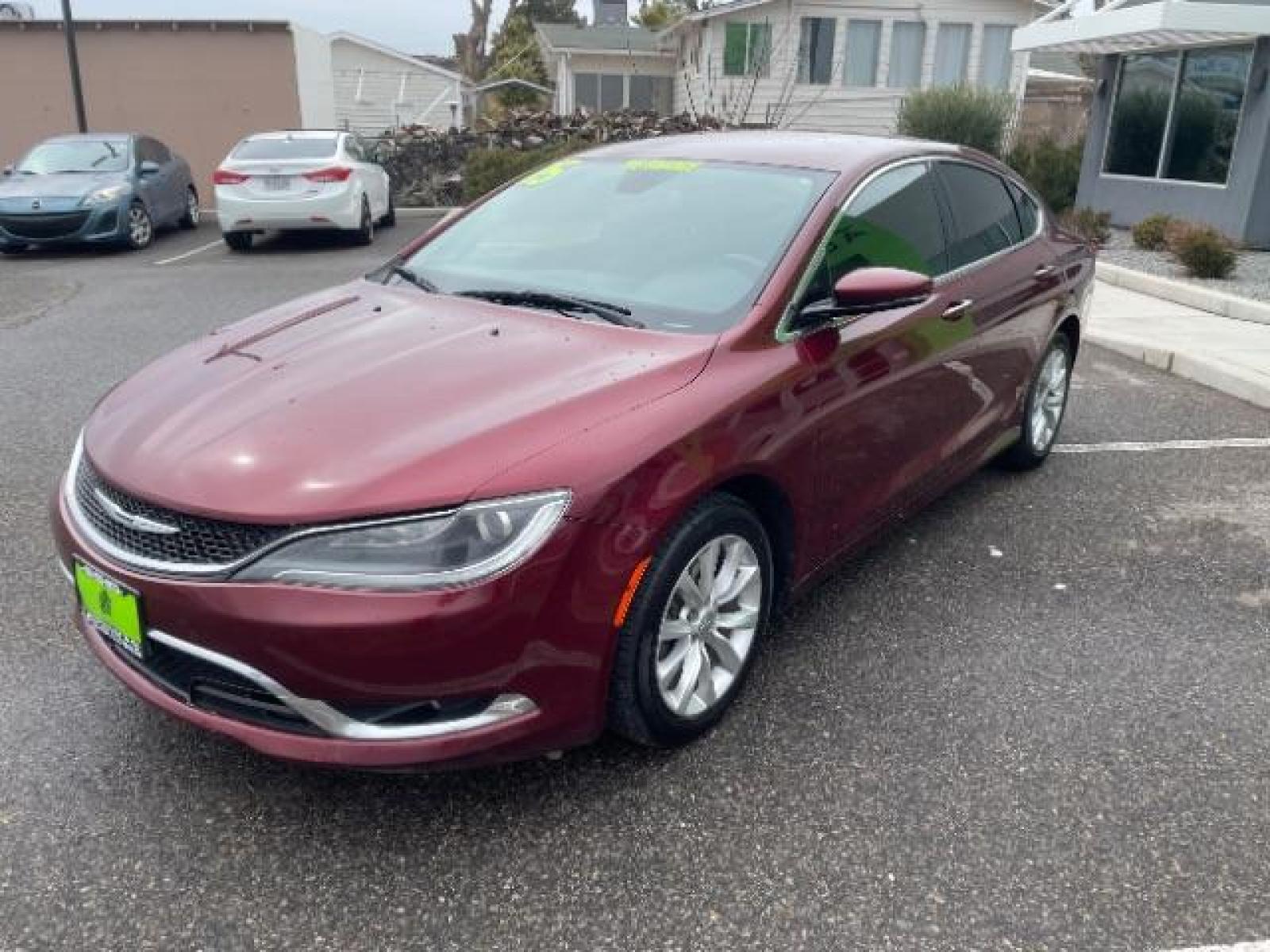 2015 Velvet Red Pearlcoat /Black Chrysler 200 C (1C3CCCCBXFN) with an 2.4L L4 DOHC 16V engine, 9-Speed Automatic transmission, located at 1865 East Red Hills Pkwy, St. George, 84770, (435) 628-0023, 37.120850, -113.543640 - We specialize in helping ALL people get the best financing available. No matter your credit score, good, bad or none we can get you an amazing rate. Had a bankruptcy, divorce, or repossessions? We give you the green light to get your credit back on the road. Low down and affordable payments that fit - Photo #3