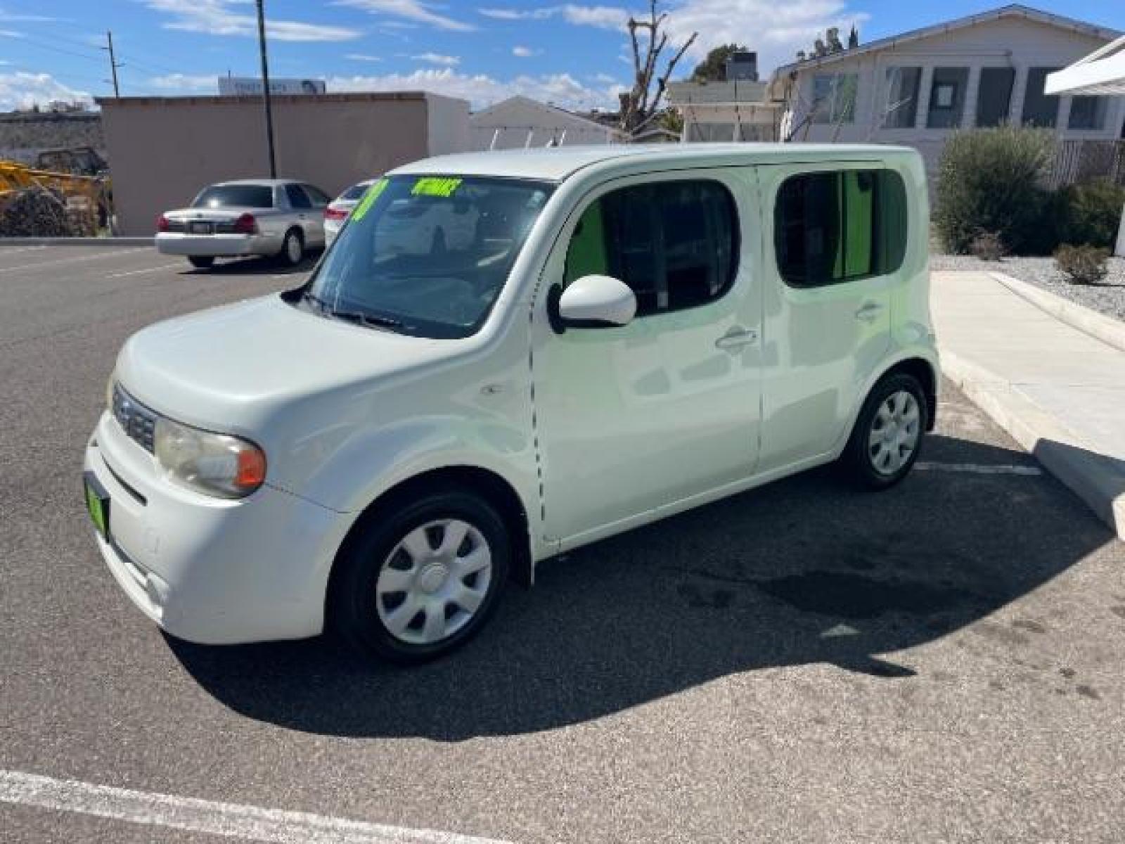 2010 White Pearl /Black Cloth Interior Nissan cube 1.8 S (JN8AZ2KR9AT) with an 1.8L L4 DOHC 16V engine, Continuously Variable Transmission transmission, located at 1865 East Red Hills Pkwy, St. George, 84770, (435) 628-0023, 37.120850, -113.543640 - Photo #3