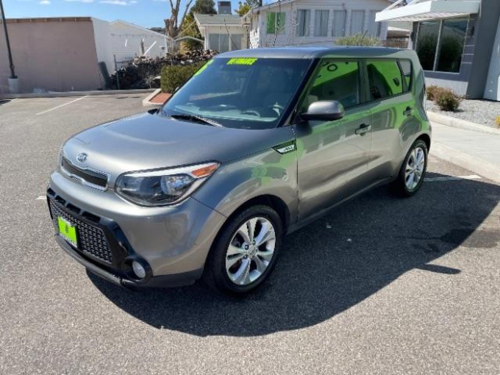 2016 Titanium Gray /Black, cloth Kia Soul + (KNDJP3A52G7) with an 2.0L L4 DOHC 16V engine, 6-Speed Automatic transmission, located at 1865 East Red Hills Pkwy, St. George, 84770, (435) 628-0023, 37.120850, -113.543640 - We specialize in helping ALL people get the best financing available. No matter your credit score, good, bad or none we can get you an amazing rate. Had a bankruptcy, divorce, or repossessions? We give you the green light to get your credit back on the road. Low down and affordable payments that fit - Photo #3