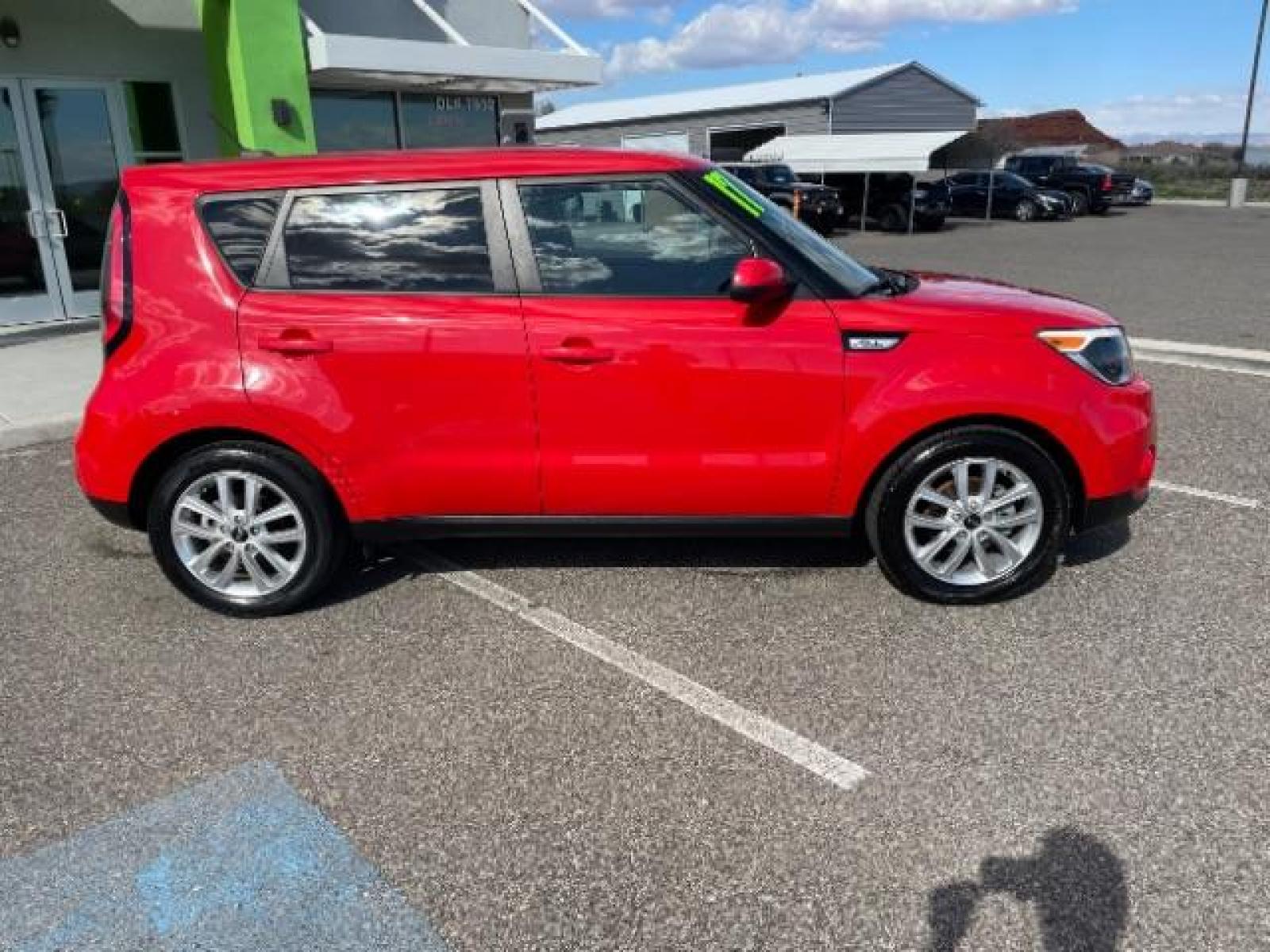 2017 Inferno Red /Black, cloth Kia Soul + (KNDJP3A59H7) with an 2.0L L4 DOHC 16V engine, 6-Speed Automatic transmission, located at 1865 East Red Hills Pkwy, St. George, 84770, (435) 628-0023, 37.120850, -113.543640 - We specialize in helping ALL people get the best financing available. No matter your credit score, good, bad or none we can get you an amazing rate. Had a bankruptcy, divorce, or repossessions? We give you the green light to get your credit back on the road. Low down and affordable payments that fit - Photo #9