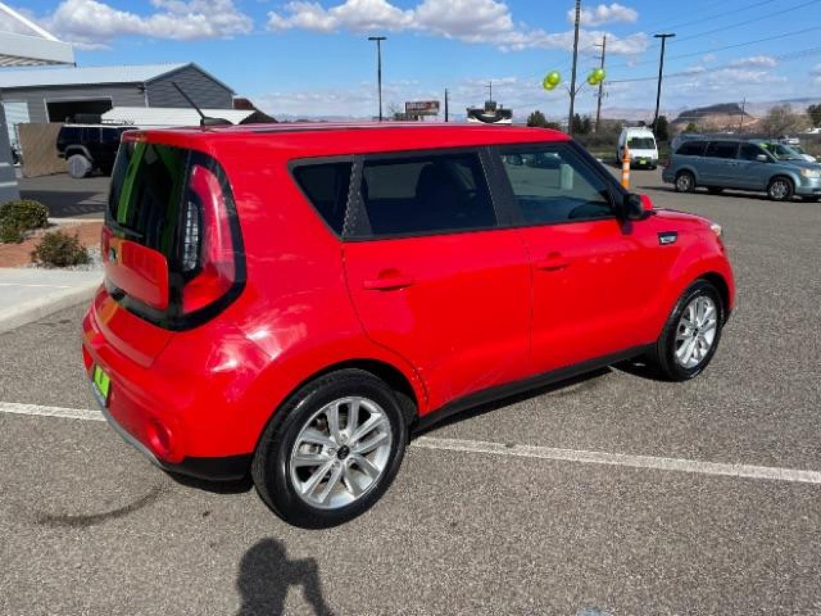 2017 Inferno Red /Black, cloth Kia Soul + (KNDJP3A59H7) with an 2.0L L4 DOHC 16V engine, 6-Speed Automatic transmission, located at 1865 East Red Hills Pkwy, St. George, 84770, (435) 628-0023, 37.120850, -113.543640 - We specialize in helping ALL people get the best financing available. No matter your credit score, good, bad or none we can get you an amazing rate. Had a bankruptcy, divorce, or repossessions? We give you the green light to get your credit back on the road. Low down and affordable payments that fit - Photo #12