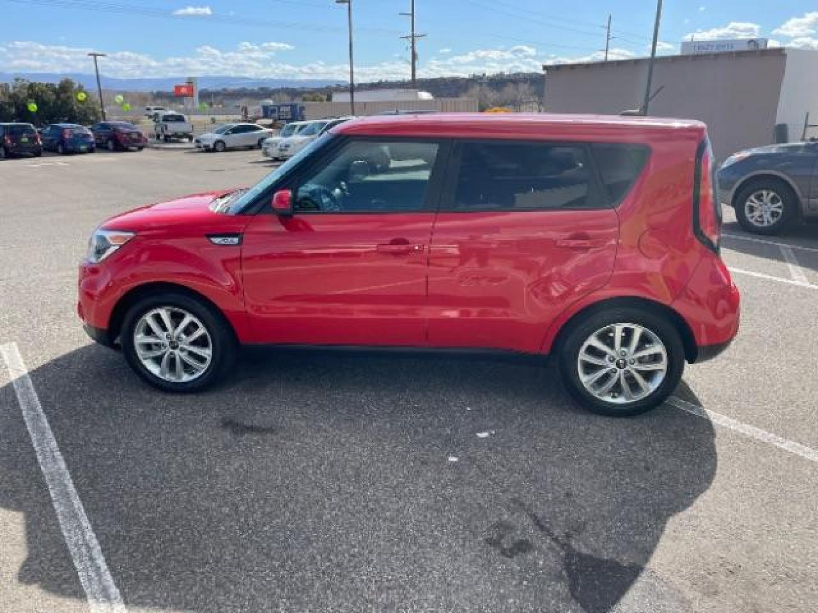 2017 Inferno Red /Black, cloth Kia Soul + (KNDJP3A59H7) with an 2.0L L4 DOHC 16V engine, 6-Speed Automatic transmission, located at 1865 East Red Hills Pkwy, St. George, 84770, (435) 628-0023, 37.120850, -113.543640 - We specialize in helping ALL people get the best financing available. No matter your credit score, good, bad or none we can get you an amazing rate. Had a bankruptcy, divorce, or repossessions? We give you the green light to get your credit back on the road. Low down and affordable payments that fit - Photo #4