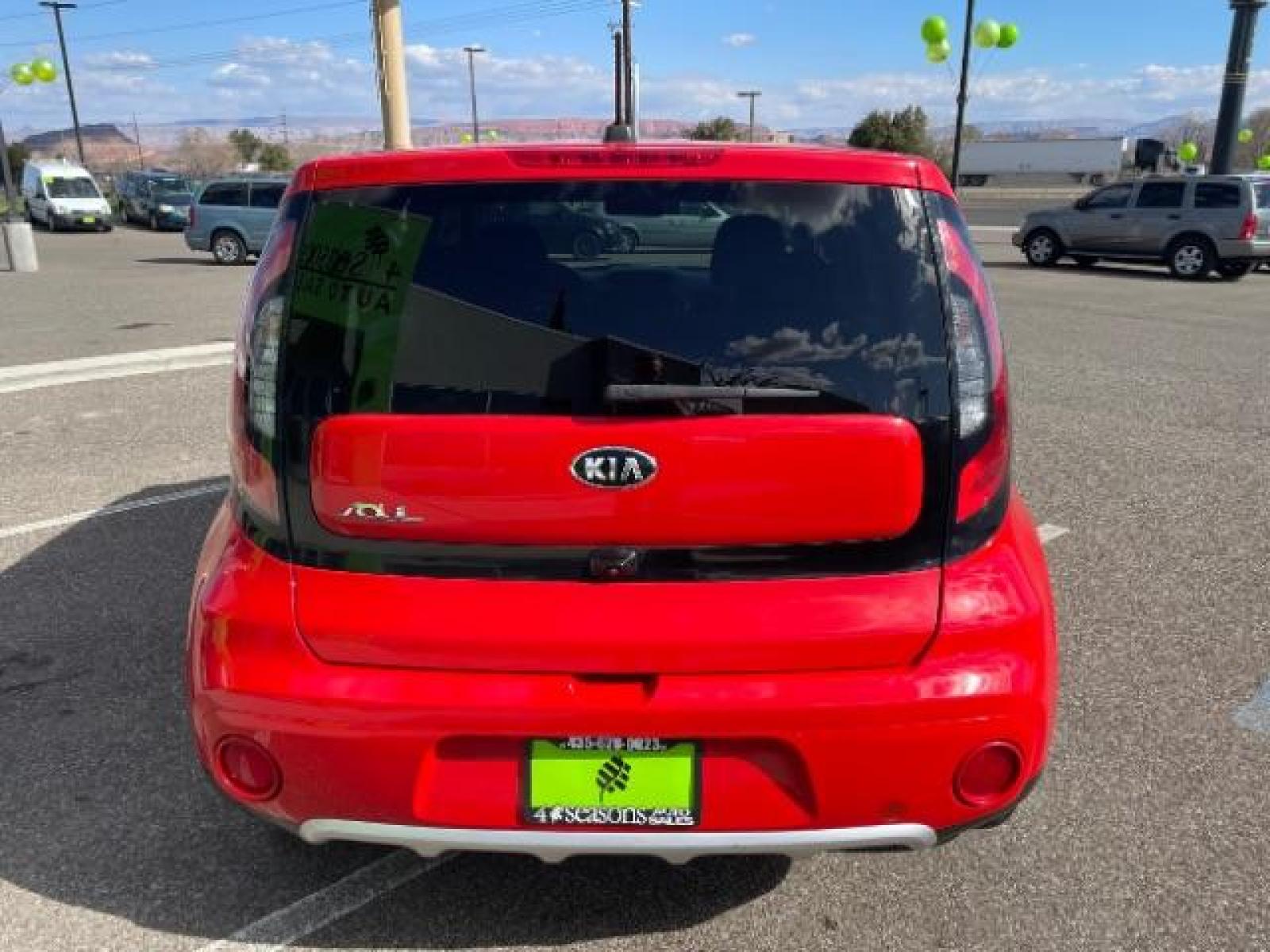 2017 Inferno Red /Black, cloth Kia Soul + (KNDJP3A59H7) with an 2.0L L4 DOHC 16V engine, 6-Speed Automatic transmission, located at 1865 East Red Hills Pkwy, St. George, 84770, (435) 628-0023, 37.120850, -113.543640 - We specialize in helping ALL people get the best financing available. No matter your credit score, good, bad or none we can get you an amazing rate. Had a bankruptcy, divorce, or repossessions? We give you the green light to get your credit back on the road. Low down and affordable payments that fit - Photo #8