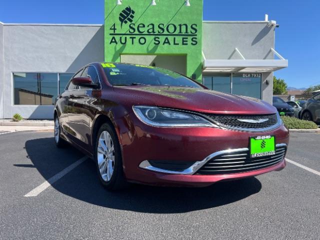 2016 Velvet Red Pearl Coat /Black, premium cloth Chrysler 200 Limited (1C3CCCAB9GN) with an 2.4L L4 DOHC 16V engine, 9-Speed Automatic transmission, located at 1865 East Red Hills Pkwy, St. George, 84770, (435) 628-0023, 37.120850, -113.543640 - We specialize in helping ALL people get the best financing available. No matter your credit score, good, bad or none we can get you an amazing rate. Had a bankruptcy, divorce, or repossessions? We give you the green light to get your credit back on the road. Low down and affordable payments that fit - Photo#0