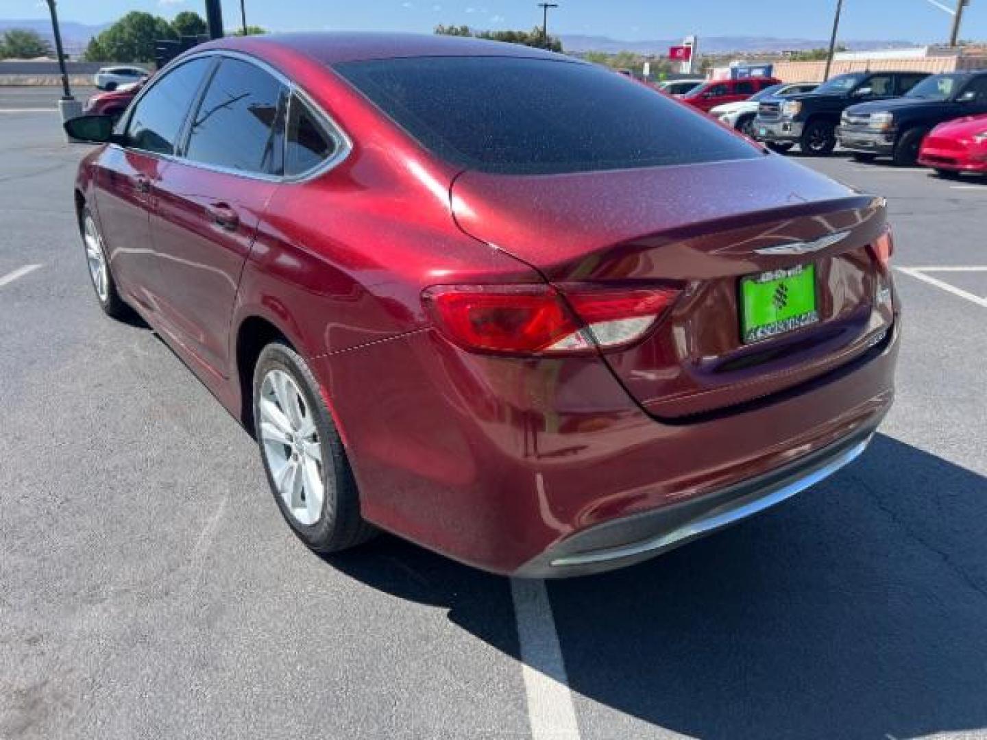 2016 Velvet Red Pearl Coat /Black, premium cloth Chrysler 200 Limited (1C3CCCAB9GN) with an 2.4L L4 DOHC 16V engine, 9-Speed Automatic transmission, located at 1865 East Red Hills Pkwy, St. George, 84770, (435) 628-0023, 37.120850, -113.543640 - We specialize in helping ALL people get the best financing available. No matter your credit score, good, bad or none we can get you an amazing rate. Had a bankruptcy, divorce, or repossessions? We give you the green light to get your credit back on the road. Low down and affordable payments that fit- Photo#4