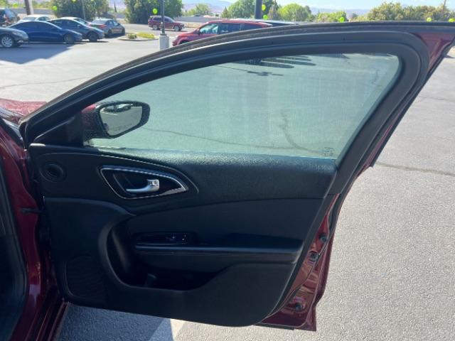 2016 Velvet Red Pearl Coat /Black, premium cloth Chrysler 200 Limited (1C3CCCAB9GN) with an 2.4L L4 DOHC 16V engine, 9-Speed Automatic transmission, located at 1865 East Red Hills Pkwy, St. George, 84770, (435) 628-0023, 37.120850, -113.543640 - We specialize in helping ALL people get the best financing available. No matter your credit score, good, bad or none we can get you an amazing rate. Had a bankruptcy, divorce, or repossessions? We give you the green light to get your credit back on the road. Low down and affordable payments that fit - Photo#27