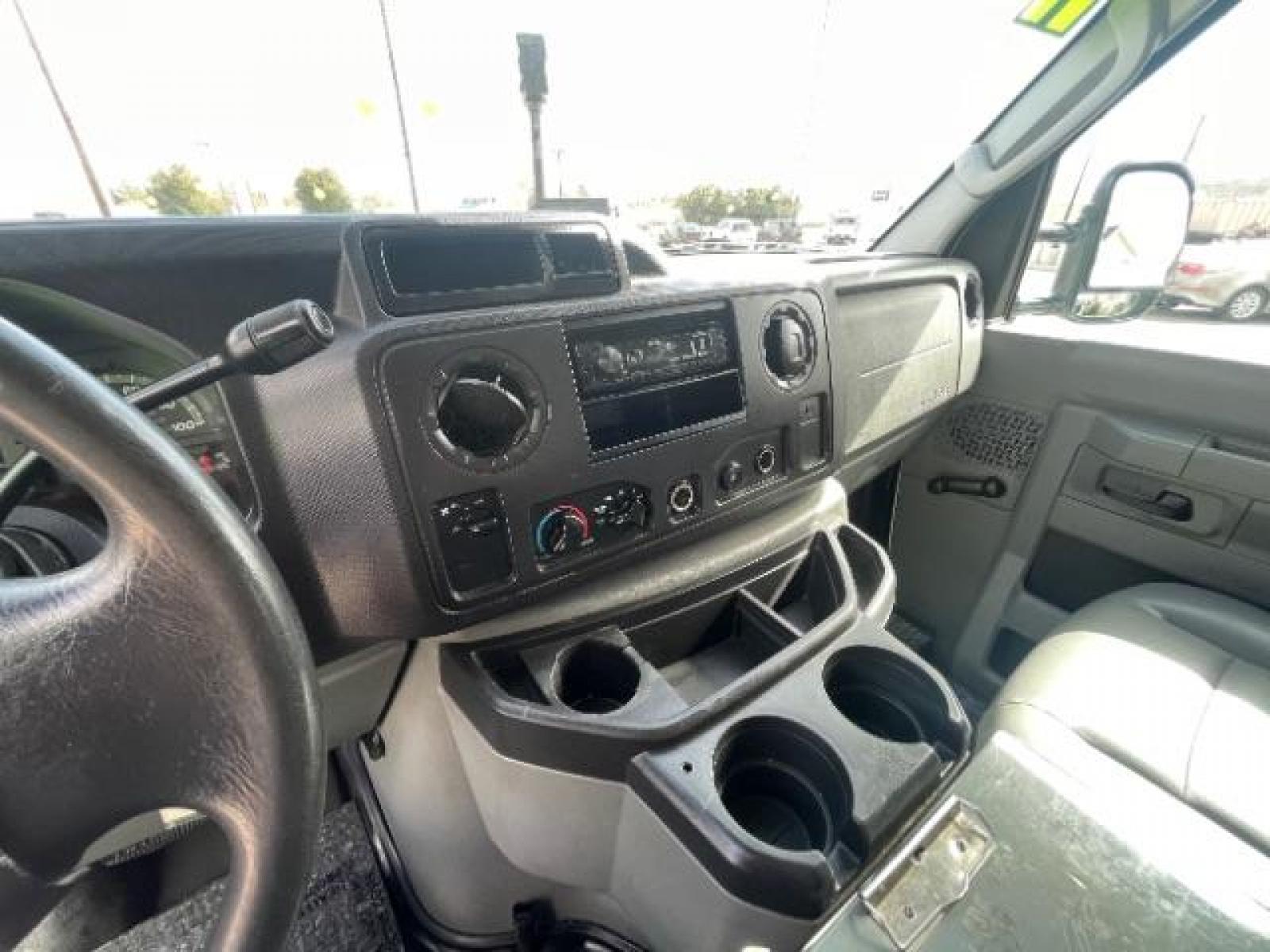 2011 Oxford White /Medium Flint Cloth Interior Ford Econoline E-250 (1FTNE2EL8BD) with an 5.4L V8 SOHC 16V engine, 4-Speed Automatic transmission, located at 1865 East Red Hills Pkwy, St. George, 84770, (435) 628-0023, 37.120850, -113.543640 - Photo #13