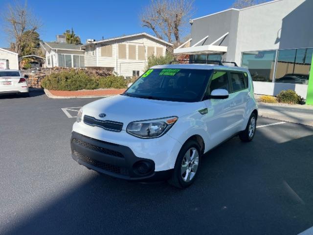 2019 Clear White /Black Tricot Cloth, cloth Kia Soul Base 6M (KNDJN2A28K7) with an 1.6L L4 DOHC 16V engine, 6-Speed Manual transmission, located at 1865 East Red Hills Pkwy, St. George, 84770, (435) 628-0023, 37.120850, -113.543640 - We specialize in helping ALL people get the best financing available. No matter your credit score, good, bad or none we can get you an amazing rate. Had a bankruptcy, divorce, or repossessions? We give you the green light to get your credit back on the road. Low down and affordable payments that fit - Photo#2
