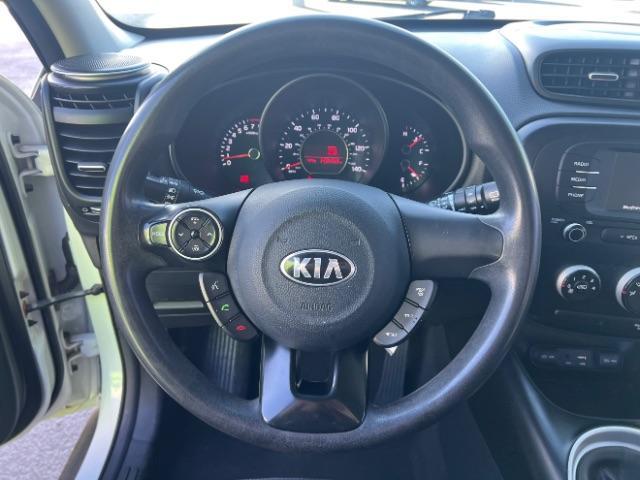 2019 Clear White /Black Tricot Cloth, cloth Kia Soul Base 6M (KNDJN2A28K7) with an 1.6L L4 DOHC 16V engine, 6-Speed Manual transmission, located at 1865 East Red Hills Pkwy, St. George, 84770, (435) 628-0023, 37.120850, -113.543640 - We specialize in helping ALL people get the best financing available. No matter your credit score, good, bad or none we can get you an amazing rate. Had a bankruptcy, divorce, or repossessions? We give you the green light to get your credit back on the road. Low down and affordable payments that fit - Photo#16