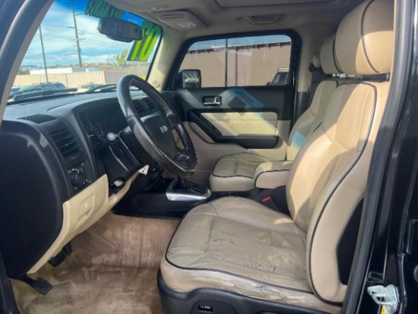 2007 Black /Tan Leather Interior Hummer H3 Adventure (5GTDN13E478) with an 3.7L L5 DOHC 20V engine, 4-Speed Automatic transmission, located at 1865 East Red Hills Pkwy, St. George, 84770, (435) 628-0023, 37.120850, -113.543640 - We specialize in helping ALL people get the best financing available. No matter your credit score, good, bad or none we can get you an amazing rate. Had a bankruptcy, divorce, or repossessions? We give you the green light to get your credit back on the road. Low down and affordable payments that fit - Photo#14