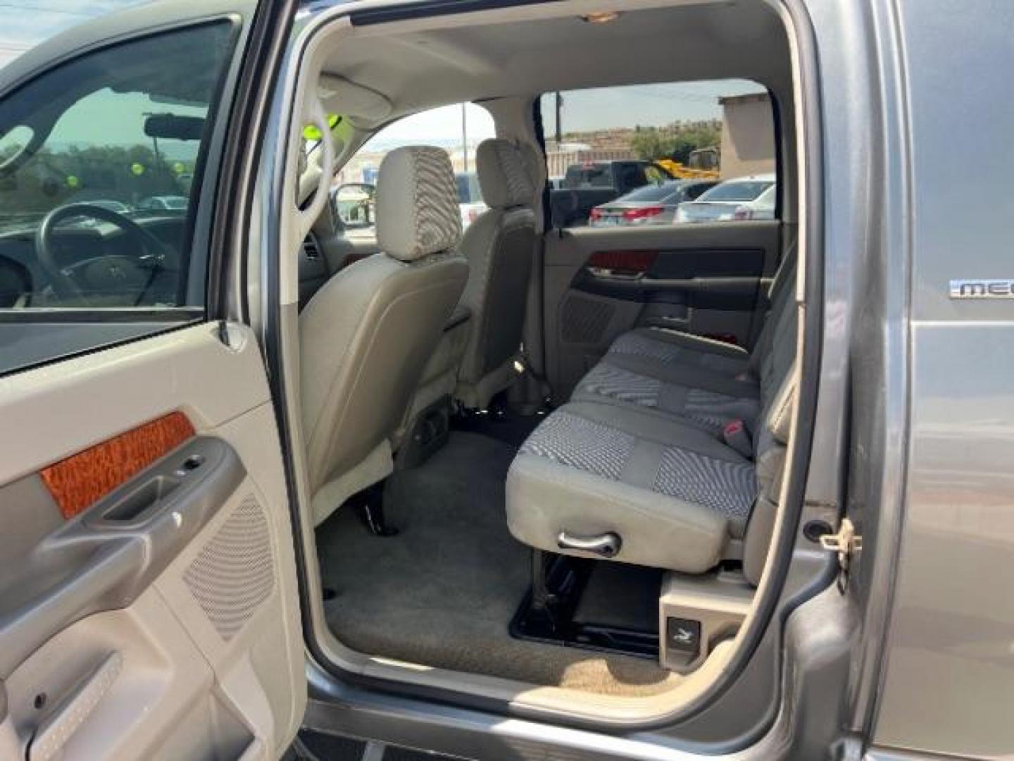 2006 Mineral Gray Metalli /Khaki Cloth Interior Dodge Ram 2500 SLT Mega Cab 2WD (3D7KR29DX6G) with an 5.7L V8 OHV 16V engine, 5-Speed Automatic transmission, located at 1865 East Red Hills Pkwy, St. George, 84770, (435) 628-0023, 37.120850, -113.543640 - We specialize in helping ALL people get the best financing available. No matter your credit score, good, bad or none we can get you an amazing rate. Had a bankruptcy, divorce, or repossessions? We give you the green light to get your credit back on the road. Low down and affordable payments that fit - Photo#22