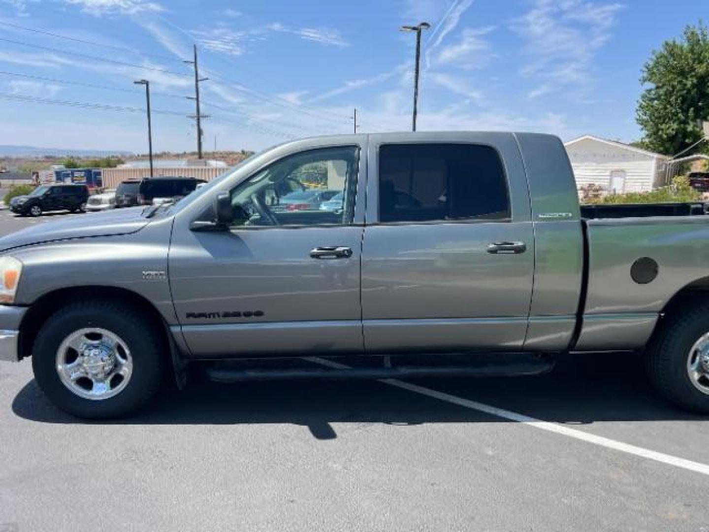2006 Mineral Gray Metalli /Khaki Cloth Interior Dodge Ram 2500 SLT Mega Cab 2WD (3D7KR29DX6G) with an 5.7L V8 OHV 16V engine, 5-Speed Automatic transmission, located at 1865 East Red Hills Pkwy, St. George, 84770, (435) 628-0023, 37.120850, -113.543640 - We specialize in helping ALL people get the best financing available. No matter your credit score, good, bad or none we can get you an amazing rate. Had a bankruptcy, divorce, or repossessions? We give you the green light to get your credit back on the road. Low down and affordable payments that fit - Photo#3