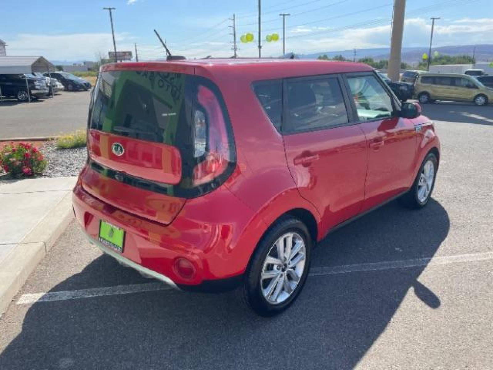 2018 Inferno Red /Black, cloth Kia Soul + (KNDJP3A53J7) with an 2.0L L4 DOHC 16V engine, 6-Speed Automatic transmission, located at 1865 East Red Hills Pkwy, St. George, 84770, (435) 628-0023, 37.120850, -113.543640 - We specialize in helping ALL people get the best financing available. No matter your credit score, good, bad or none we can get you an amazing rate. Had a bankruptcy, divorce, or repossessions? We give you the green light to get your credit back on the road. Low down and affordable payments that fit - Photo #9