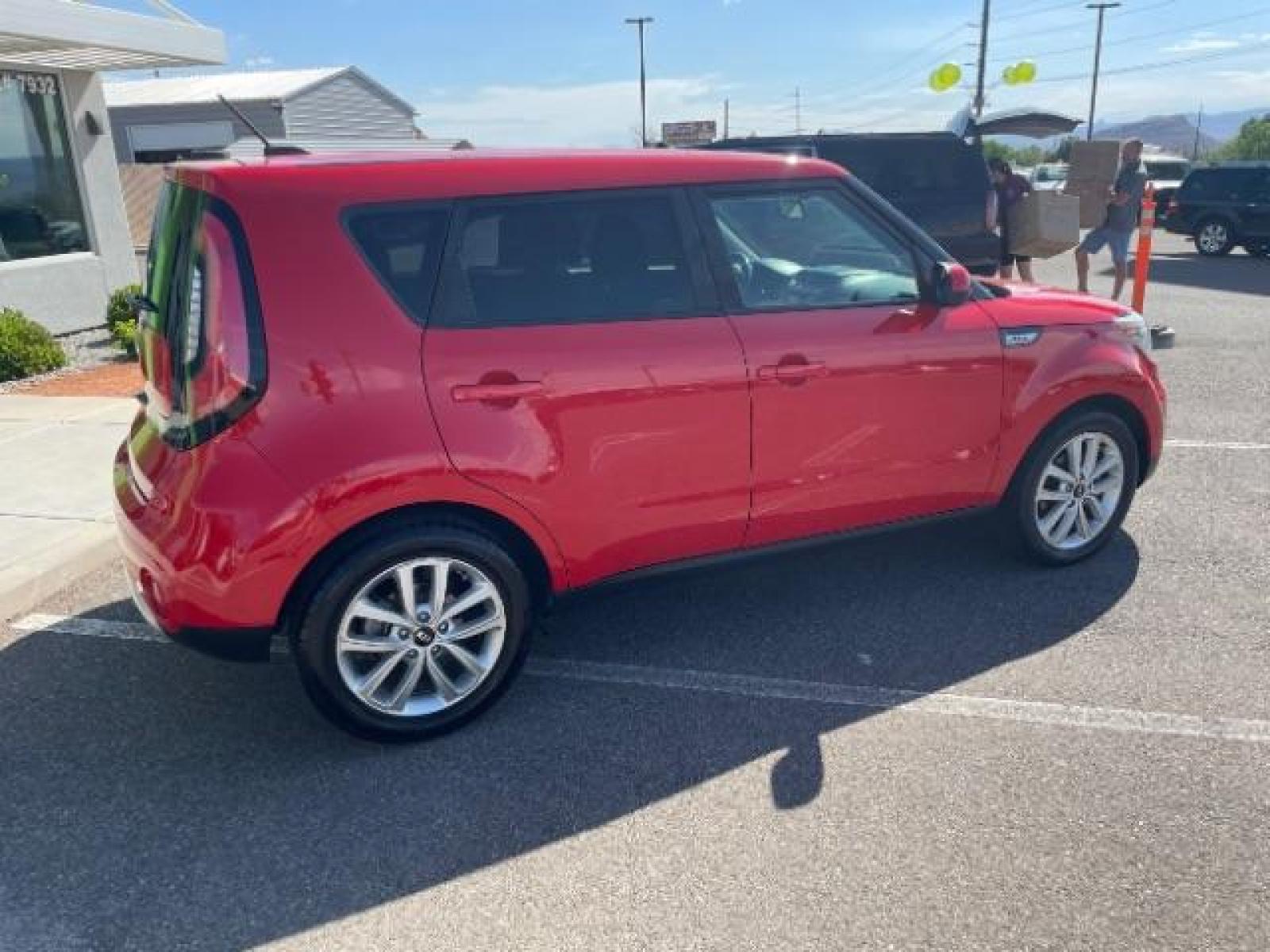 2018 Inferno Red /Black, cloth Kia Soul + (KNDJP3A53J7) with an 2.0L L4 DOHC 16V engine, 6-Speed Automatic transmission, located at 1865 East Red Hills Pkwy, St. George, 84770, (435) 628-0023, 37.120850, -113.543640 - We specialize in helping ALL people get the best financing available. No matter your credit score, good, bad or none we can get you an amazing rate. Had a bankruptcy, divorce, or repossessions? We give you the green light to get your credit back on the road. Low down and affordable payments that fit - Photo #10