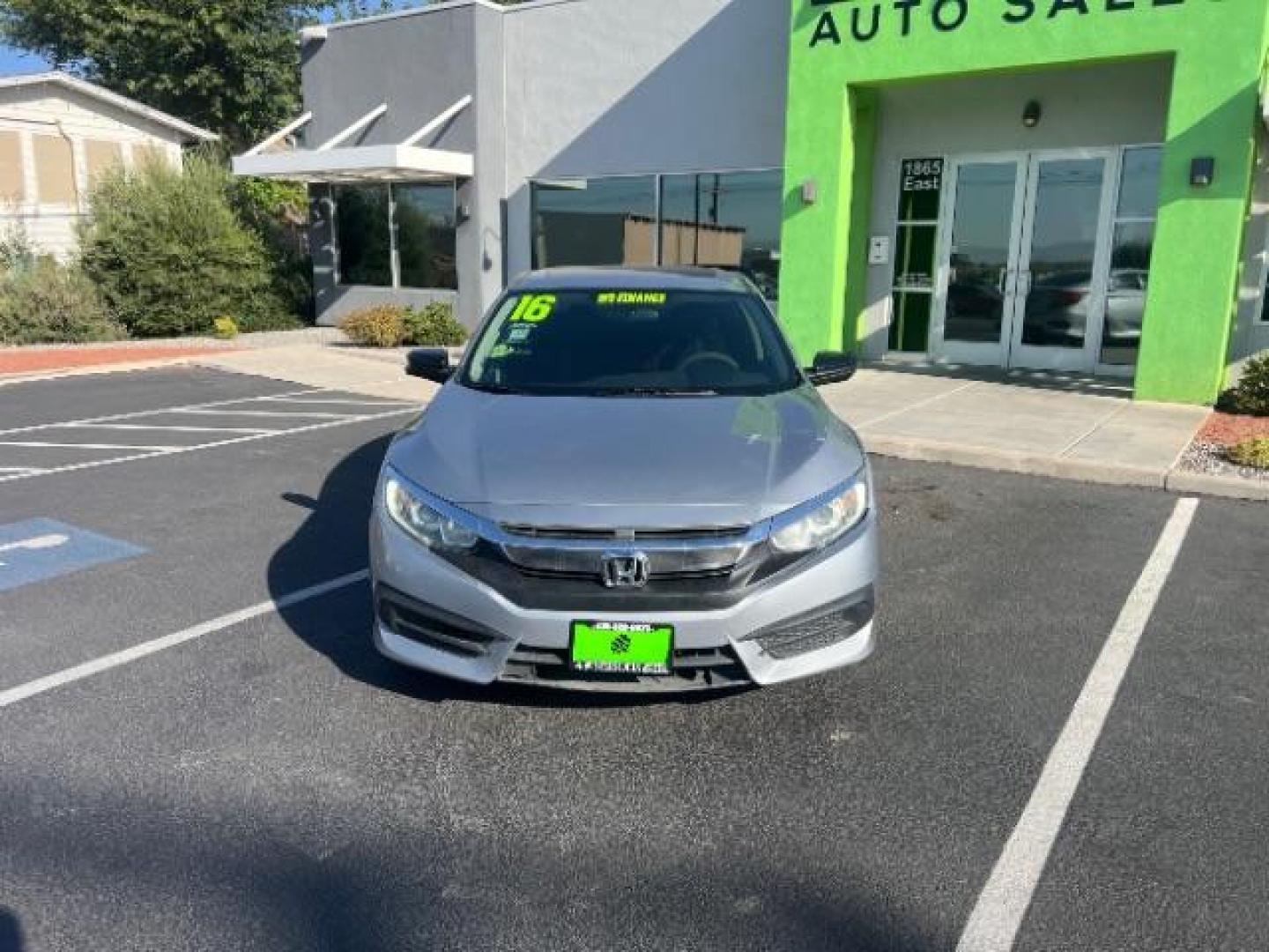 2016 Lunar Silver Metallic /Black, cloth Honda Civic EX Sedan CVT (2HGFC2F78GH) with an 2.0L L4 DOHC 16V engine, Continuously Variable Transmission transmission, located at 1865 East Red Hills Pkwy, St. George, 84770, (435) 628-0023, 37.120850, -113.543640 - We specialize in helping ALL people get the best financing available. No matter your credit score, good, bad or none we can get you an amazing rate. Had a bankruptcy, divorce, or repossessions? We give you the green light to get your credit back on the road. Low down and affordable payments that fit - Photo#1
