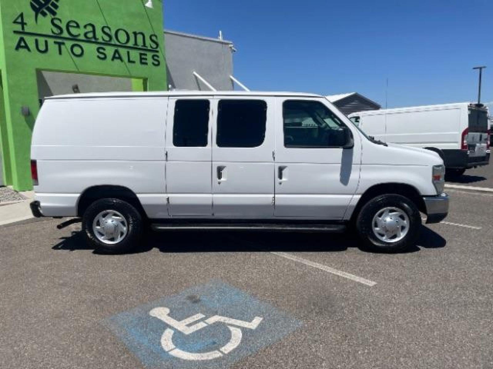 2009 Oxford White /Medium Flint Cloth Interior Ford Econoline E-250 (1FTNE24W19D) with an 4.6L V8 SOHC 16V engine, 4-Speed Automatic transmission, located at 1865 East Red Hills Pkwy, St. George, 84770, (435) 628-0023, 37.120850, -113.543640 - We specialize in helping ALL people get the best financing available. No matter your credit score, good, bad or none we can get you an amazing rate. Had a bankruptcy, divorce, or repossessions? We give you the green light to get your credit back on the road. Low down and affordable payments that fit - Photo #11