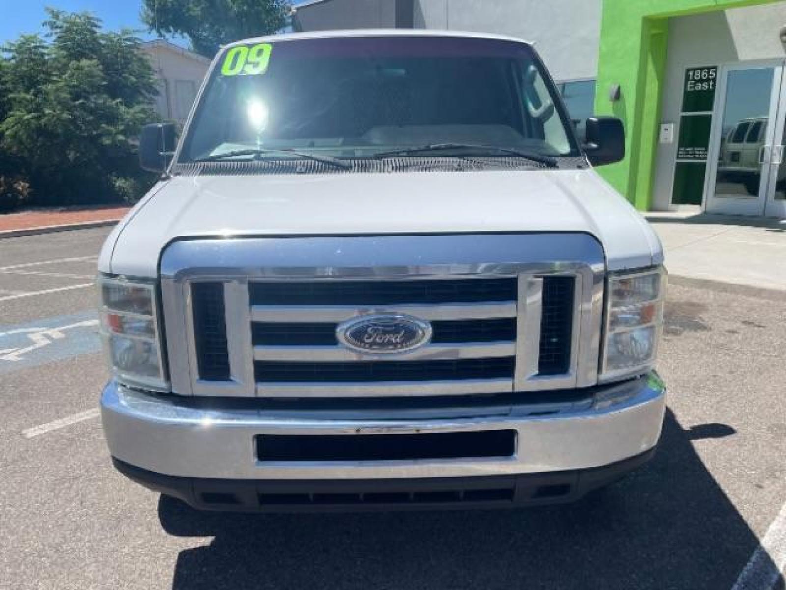 2009 Oxford White /Medium Flint Cloth Interior Ford Econoline E-250 (1FTNE24W19D) with an 4.6L V8 SOHC 16V engine, 4-Speed Automatic transmission, located at 1865 East Red Hills Pkwy, St. George, 84770, (435) 628-0023, 37.120850, -113.543640 - We specialize in helping ALL people get the best financing available. No matter your credit score, good, bad or none we can get you an amazing rate. Had a bankruptcy, divorce, or repossessions? We give you the green light to get your credit back on the road. Low down and affordable payments that fit - Photo #2