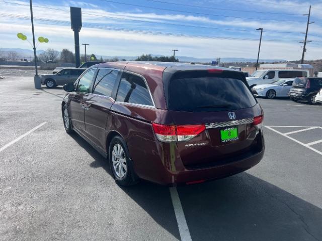 2017 Deep Scarlet Pearl /Beige, leather Honda Odyssey EX-L (5FNRL5H6XHB) with an 3.5L V6 SOHC 24V engine, 6-Speed Automatic transmission, located at 1865 East Red Hills Pkwy, St. George, 84770, (435) 628-0023, 37.120850, -113.543640 - Photo#4