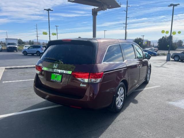 2017 Deep Scarlet Pearl /Beige, leather Honda Odyssey EX-L (5FNRL5H6XHB) with an 3.5L V6 SOHC 24V engine, 6-Speed Automatic transmission, located at 1865 East Red Hills Pkwy, St. George, 84770, (435) 628-0023, 37.120850, -113.543640 - Photo#6