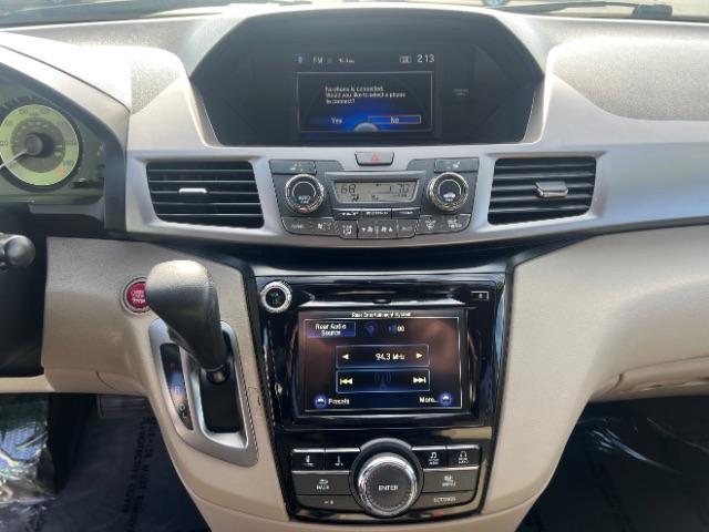 2017 Deep Scarlet Pearl /Beige, leather Honda Odyssey EX-L (5FNRL5H6XHB) with an 3.5L V6 SOHC 24V engine, 6-Speed Automatic transmission, located at 1865 East Red Hills Pkwy, St. George, 84770, (435) 628-0023, 37.120850, -113.543640 - Photo#17