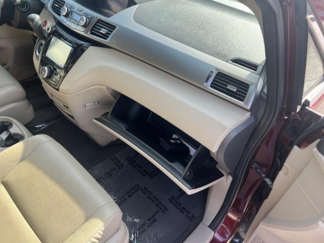 2017 Deep Scarlet Pearl /Beige, leather Honda Odyssey EX-L (5FNRL5H6XHB) with an 3.5L V6 SOHC 24V engine, 6-Speed Automatic transmission, located at 1865 East Red Hills Pkwy, St. George, 84770, (435) 628-0023, 37.120850, -113.543640 - Photo#29