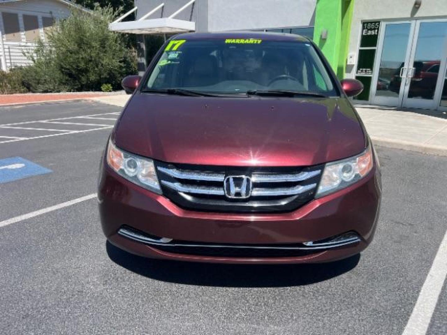 2017 Deep Scarlet Pearl /Beige, leather Honda Odyssey EX-L (5FNRL5H6XHB) with an 3.5L V6 SOHC 24V engine, 6-Speed Automatic transmission, located at 1865 East Red Hills Pkwy, St. George, 84770, (435) 628-0023, 37.120850, -113.543640 - We specialize in helping ALL people get the best financing available. No matter your credit score, good, bad or none we can get you an amazing rate. Had a bankruptcy, divorce, or repossessions? We give you the green light to get your credit back on the road. Low down and affordable payments that fit- Photo#1