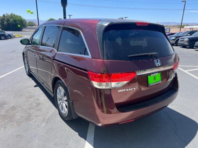 2017 Deep Scarlet Pearl /Beige, leather Honda Odyssey EX-L (5FNRL5H6XHB) with an 3.5L V6 SOHC 24V engine, 6-Speed Automatic transmission, located at 1865 East Red Hills Pkwy, St. George, 84770, (435) 628-0023, 37.120850, -113.543640 - We specialize in helping ALL people get the best financing available. No matter your credit score, good, bad or none we can get you an amazing rate. Had a bankruptcy, divorce, or repossessions? We give you the green light to get your credit back on the road. Low down and affordable payments that fit - Photo#4