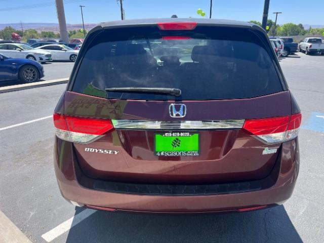 2017 Deep Scarlet Pearl /Beige, leather Honda Odyssey EX-L (5FNRL5H6XHB) with an 3.5L V6 SOHC 24V engine, 6-Speed Automatic transmission, located at 1865 East Red Hills Pkwy, St. George, 84770, (435) 628-0023, 37.120850, -113.543640 - We specialize in helping ALL people get the best financing available. No matter your credit score, good, bad or none we can get you an amazing rate. Had a bankruptcy, divorce, or repossessions? We give you the green light to get your credit back on the road. Low down and affordable payments that fit - Photo#5