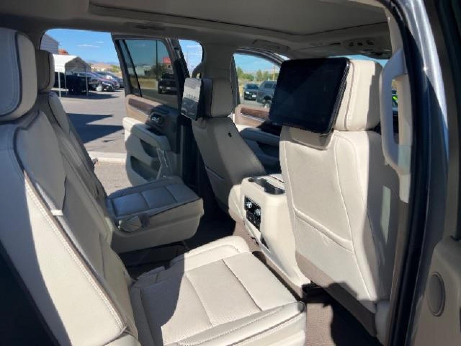 2021 Grey /Tan GMC Yukon XL Denali 4WD (1GKS2JKL6MR) with an 6.2L V8 OHV 16V engine, 10-Speed Automatic transmission, located at 1865 East Red Hills Pkwy, St. George, 84770, (435) 628-0023, 37.120850, -113.543640 - Beautiful rare color combo. Loaded! 4wd, 7 Seats, 2 Screen Entertainment, Adaptive cruise, Max Trailering Package, Power stepside, Pano Sunroof, Cooled seats, Rearview Mirror Camera. This Denali has all the bells and whistles. Come check it out. Call or text for more info, Financing available. - Photo #25