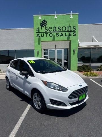 2015 Oxford White /Medium Light Stone Ford Fiesta SE Hatchback (3FADP4EJ4FM) with an 1.6L L4 DOHC 16V engine, 6-Speed Automatic transmission, located at 1865 East Red Hills Pkwy, St. George, 84770, (435) 628-0023, 37.120850, -113.543640 - We specialize in helping ALL people get the best financing available. No matter your credit score, good, bad or none we can get you an amazing rate. Had a bankruptcy, divorce, or repossessions? We give you the green light to get your credit back on the road. Low down and affordable payments that fit- Photo#1
