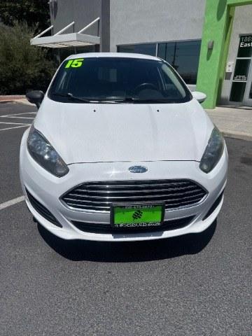2015 Oxford White /Medium Light Stone Ford Fiesta SE Hatchback (3FADP4EJ4FM) with an 1.6L L4 DOHC 16V engine, 6-Speed Automatic transmission, located at 1865 East Red Hills Pkwy, St. George, 84770, (435) 628-0023, 37.120850, -113.543640 - We specialize in helping ALL people get the best financing available. No matter your credit score, good, bad or none we can get you an amazing rate. Had a bankruptcy, divorce, or repossessions? We give you the green light to get your credit back on the road. Low down and affordable payments that fit- Photo#2