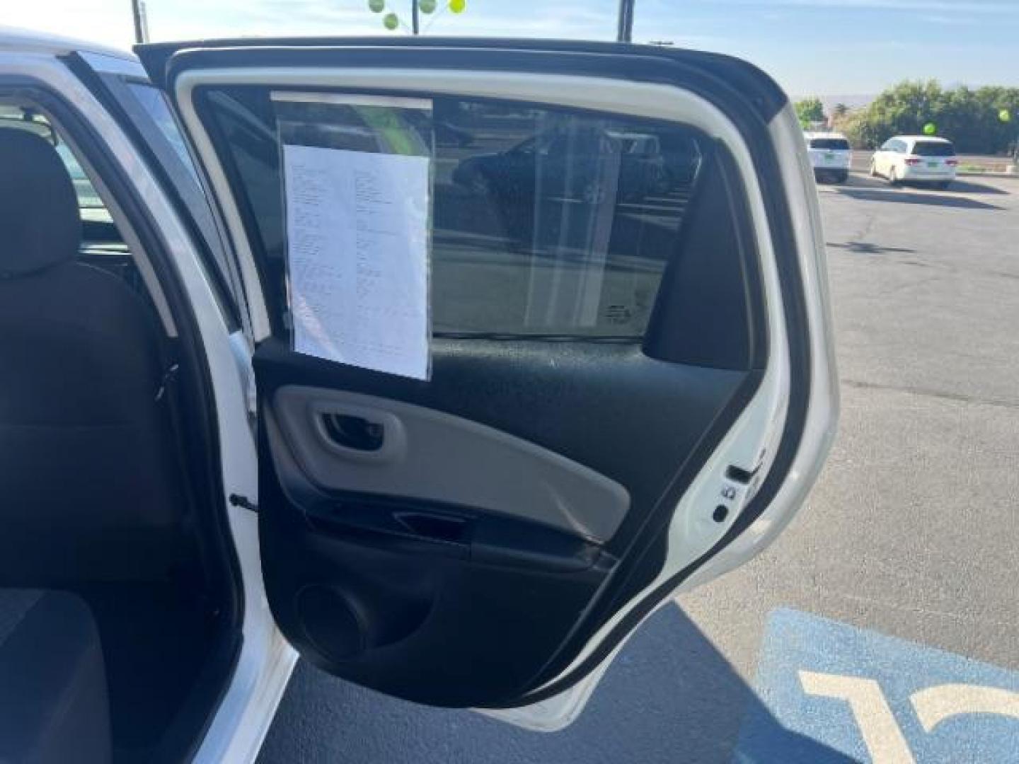 2015 Super White /Black (Circles), clo Toyota Yaris LE 5-Door AT (VNKKTUD39FA) with an 1.5L L4 DOHC 16V engine, 4-Speed Automatic transmission, located at 940 North Main Street, Cedar City, UT, 84720, (435) 628-0023, 37.692936, -113.061897 - We specialize in helping ALL people get the best financing available. No matter your credit score, good, bad or none we can get you an amazing rate. Had a bankruptcy, divorce, or repossessions? We give you the green light to get your credit back on the road. Low down and affordable payments that fit - Photo#25
