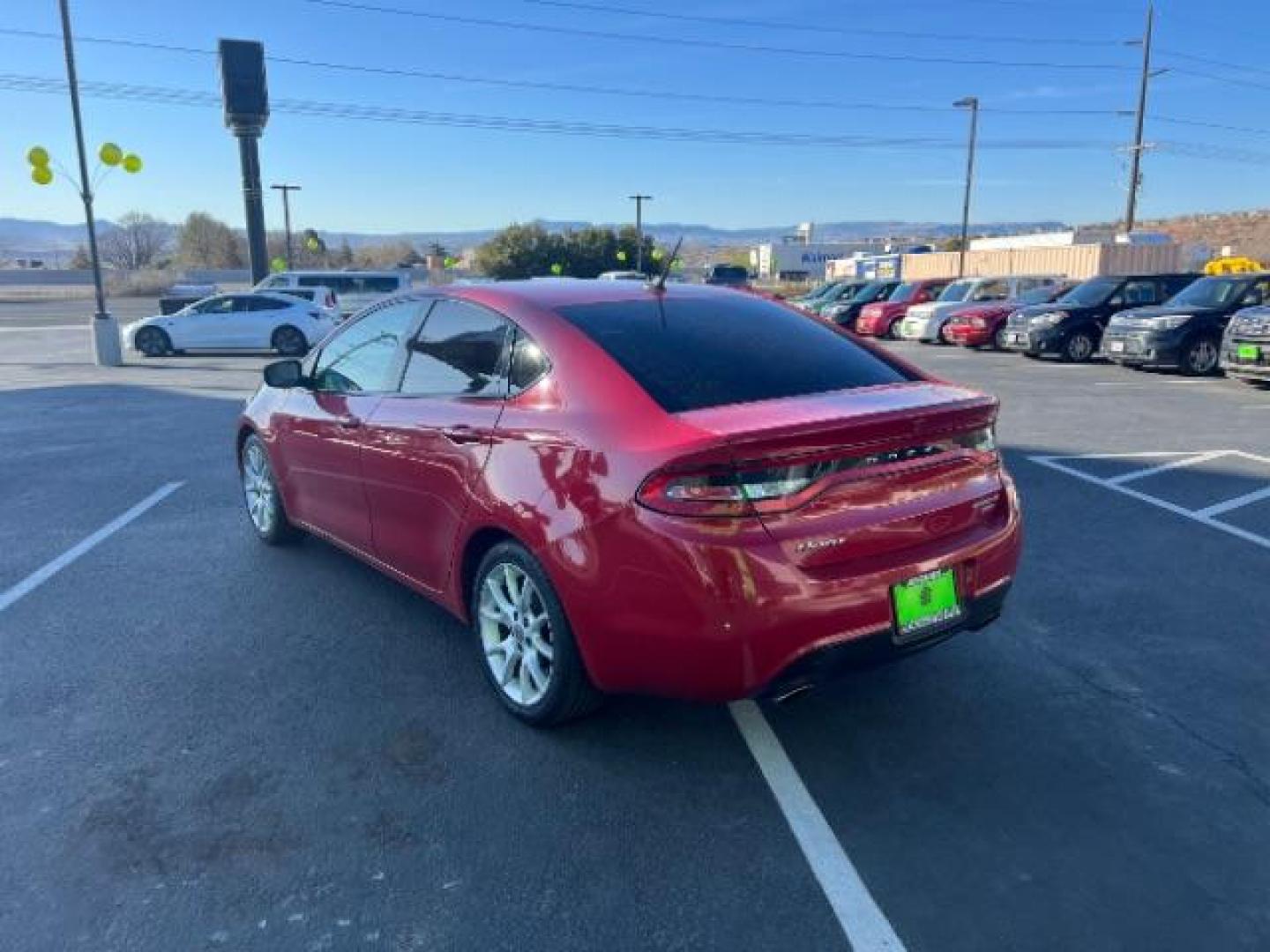 2013 Redline 2 Coat Pearl /Black Cloth Interior Dodge Dart SXT (1C3CDFBH5DD) with an 1.4L L4 DOHC 16V TUR engine, 6-Speed Manual transmission, located at 1865 East Red Hills Pkwy, St. George, 84770, (435) 628-0023, 37.120850, -113.543640 - We specialize in helping ALL people get the best financing available. No matter your credit score, good, bad or none we can get you an amazing rate. Had a bankruptcy, divorce, or repossessions? We give you the green light to get your credit back on the road. Low down and affordable payments that fit - Photo#4