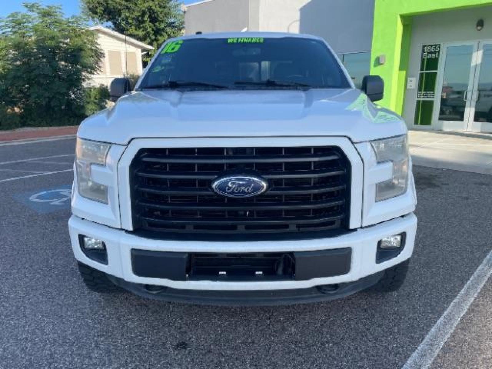 2016 Oxford White /Black, premium cloth Ford F-150 XLT SuperCrew 5.5-ft. Bed 4WD (1FTEW1EP3GK) with an 2.7L V6 DOHC 24V engine, 6-Speed Automatic transmission, located at 1865 East Red Hills Pkwy, St. George, 84770, (435) 628-0023, 37.120850, -113.543640 - We specialize in helping ALL people get the best financing available. No matter your credit score, good, bad or none we can get you an amazing rate. Had a bankruptcy, divorce, or repossessions? We give you the green light to get your credit back on the road. Low down and affordable payments that fit - Photo #2