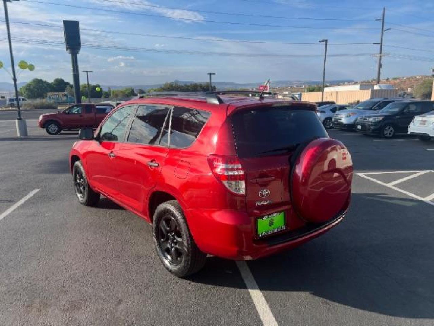 2011 Barcelona Red Metallic /Ash Cloth Interior Toyota RAV4 Base I4 2WD (2T3ZF4DVXBW) with an 2.4L L4 DOHC 16V engine, 4-Speed Automatic transmission, located at 940 North Main Street, Cedar City, UT, 84720, (435) 628-0023, 37.692936, -113.061897 - Photo#4