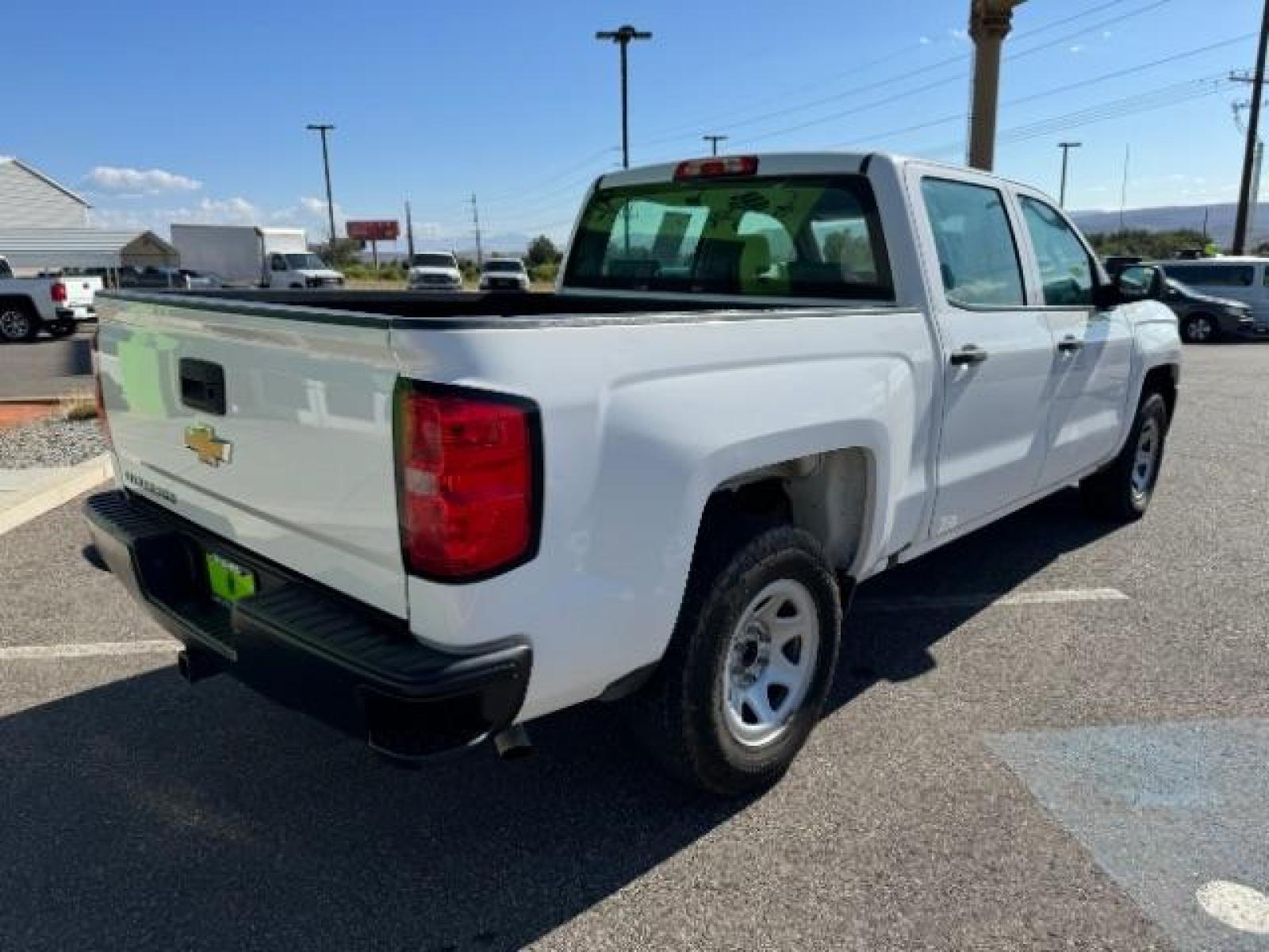 2018 Summit White /Gray Leather Interior Chevrolet Silverado 1500 Work Truck Crew Cab Short Box 2WD (3GCPCNEH0JG) with an 4.3L V6 OHV 12V engine, 6-Speed Automatic transmission, located at 1865 East Red Hills Pkwy, St. George, 84770, (435) 628-0023, 37.120850, -113.543640 - We specialize in helping ALL people get the best financing available. No matter your credit score, good, bad or none we can get you an amazing rate. Had a bankruptcy, divorce, or repossessions? We give you the green light to get your credit back on the road. Low down and affordable payments that fit - Photo #9