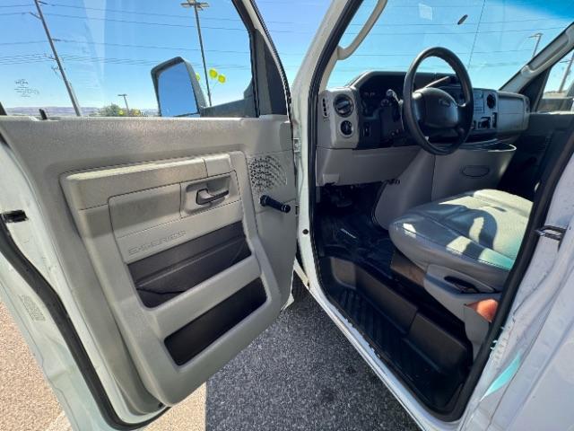 2015 White /Gray Leather Ford Econoline E-350 Super Duty (1FDWE3FL6FD) with an 5.4L V8 SOHC 16V engine, 4-Speed Automatic transmission, located at 1865 East Red Hills Pkwy, St. George, 84770, (435) 628-0023, 37.120850, -113.543640 - We specialize in helping ALL people get the best financing available. No matter your credit score, good, bad or none we can get you an amazing rate. Had a bankruptcy, divorce, or repossessions? We give you the green light to get your credit back on the road. Low down and affordable payments that fit - Photo#16