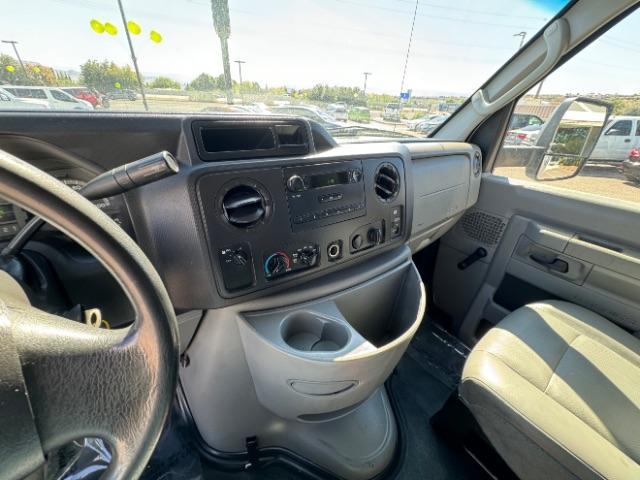 2015 White /Gray Leather Ford Econoline E-350 Super Duty (1FDWE3FL6FD) with an 5.4L V8 SOHC 16V engine, 4-Speed Automatic transmission, located at 1865 East Red Hills Pkwy, St. George, 84770, (435) 628-0023, 37.120850, -113.543640 - We specialize in helping ALL people get the best financing available. No matter your credit score, good, bad or none we can get you an amazing rate. Had a bankruptcy, divorce, or repossessions? We give you the green light to get your credit back on the road. Low down and affordable payments that fit - Photo#19