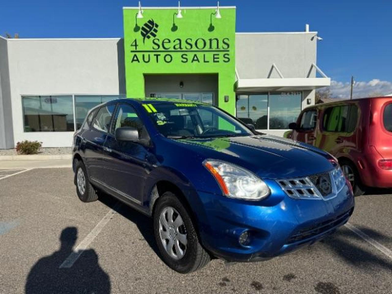 2011 Indigo Blue Metallic /Black Cloth Interior Nissan Rogue S AWD (JN8AS5MVXBW) with an 2.5L L4 DOHC 16V engine, Continuously Variable Transmission transmission, located at 1865 East Red Hills Pkwy, St. George, 84770, (435) 628-0023, 37.120850, -113.543640 - We specialize in helping ALL people get the best financing available. No matter your credit score, good, bad or none we can get you an amazing rate. Had a bankruptcy, divorce, or repossessions? We give you the green light to get your credit back on the road. Low down and affordable payments that fit - Photo #0