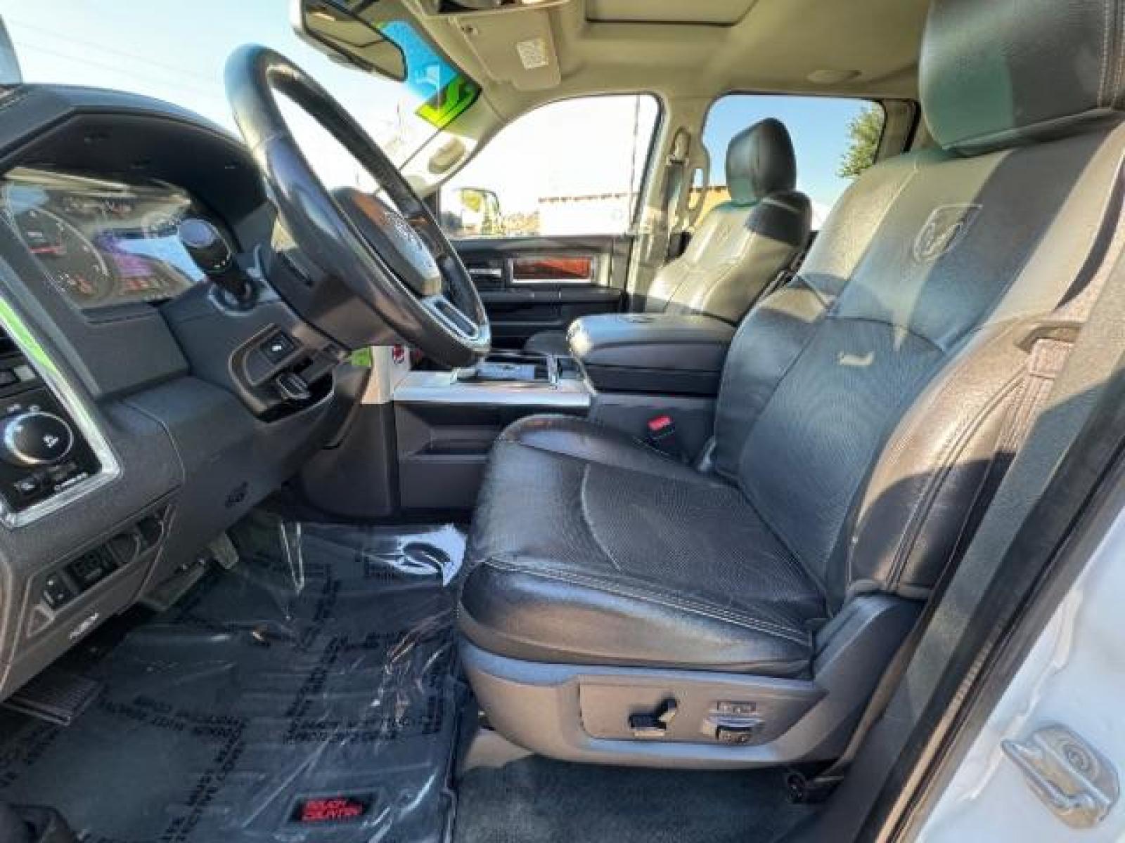 2012 Bright White /Dark Slate Leather Interior RAM 1500 Laramie Crew Cab 4WD (1C6RD7NTXCS) with an 5.7L V8 OHV 16V engine, 6-Speed Automatic transmission, located at 1865 East Red Hills Pkwy, St. George, 84770, (435) 628-0023, 37.120850, -113.543640 - Photo #22
